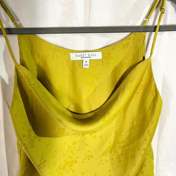 Sweet Rain Young‎ Contemporary Top Green Size M Womens - Picture 5 of 8
